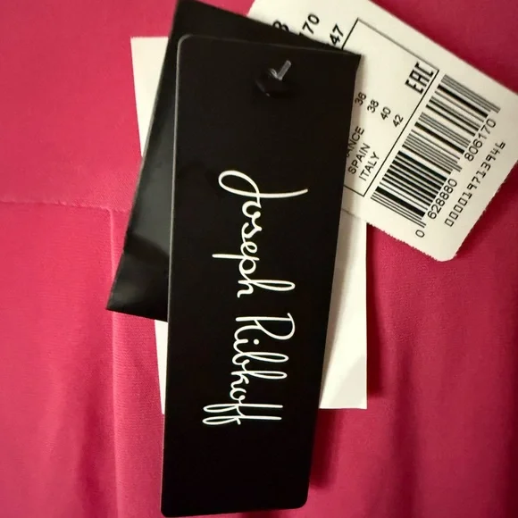 NWT BEAUTIFUL JOSEPH RIBKOFF PINK TUNIK TOP, size 8 - Picture 8 of 8